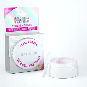 Oral Care Organic Mint Pearl Fresh Breath dentifricio in polvere polvere sbiancante per denti polvere per denti