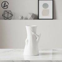 Vase en porcelaine durable de style nordique européen ARM LVG, vase en céramique pour arrangement floral, récipient hydroponique, décoration artistique pour la maison