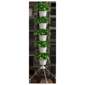 Soporte de Acero Inoxidable de Varios Niveles <span class=keywords><strong>para</strong></span> Macetas, Estante Decorativo Simple de Estilo Piso <span class=keywords><strong>para</strong></span> Sala de Estar, Balcón, Interior, <span class=keywords><strong>para</strong></span> <span class=keywords><strong>Plantas</strong></span> en Maceta - Product Image 1