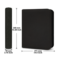 Classeur de cartes gradées à 6 pochettes avec logo personnalisé pour les plaquettes PSA BGS CGC, album de rangement pour cartes à collectionner en cuir PU à 60 pochettes, vente en gros