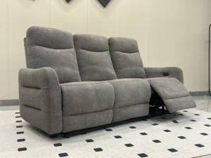 Muebles de sala de estar de lujo, juego de sofás, sillón reclinable eléctrico de madera, sillón reclinable para salón, hotel. - Product Image 5