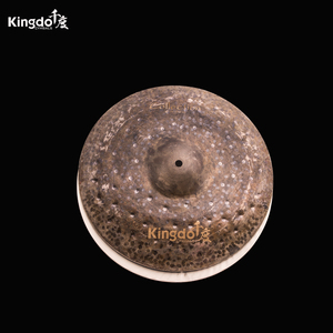 <span class=keywords><strong>Cymbale</strong></span> Kingdo 2026 en gros, <span class=keywords><strong>cymbale</strong></span> hi-hat sèche de haute qualité B20 13 pouces, instrument de percussion pour ensemble de cymbales professionnelles faites à la main - Product Image 3