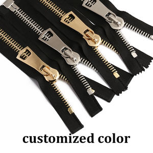 <strong>High</strong> Quality Giant Metal <strong>Zipper</strong> 15# Open End Big Size Brass <strong>Zipper</strong> Close End #20 #30 Metal <strong>Zipper</strong> for Garment - Product Image 4