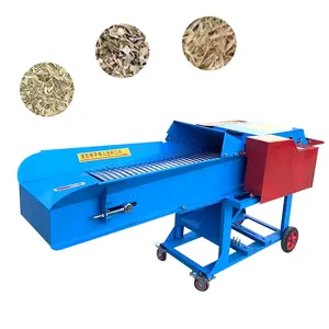 Ucuz fiyat yüksek kapasiteli hayvanlar besleme çim öğütücü kırıcı makine saman mısır sapı saman kesme parçalama makinesi