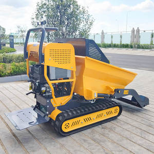 Agricultural Mini <b>Track</b> Loader with Self-Loading Dump Popular Skid Steer Loader Powerful Engine on Sale - Product Image 4