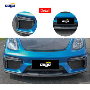 Ensemble de pare-chocs avant GUGO pour <span class=keywords><strong>Porsche</strong></span> Cayman 981 Conversion en 982 GT4 Facelift Package Ensemble de panneaux de carrosserie avant - Product Image 5