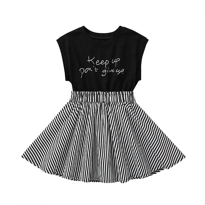 Vestido para niños de 1 a 6 años, ropa de manga corta para fiesta Formal, 3 colores