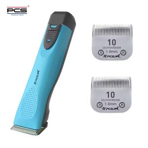 Tondeuses électriques rechargeables pour chiens et chats avec lames en acier inoxydable, alimentées par batterie, deux lames A5 - Product Image 1