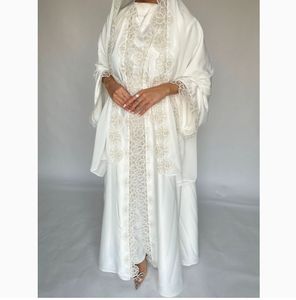 Moda Mediorientale Abito in Pizzo per Donne Musulmane Abaya Femminile - Product Image 1