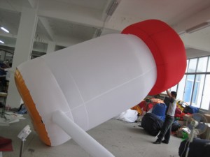 Inflatable Holland Milk Bottle <b>Balloon</b> with Digital Printing Waterproof & Easy Setup for Advertising Events - Product Image 3