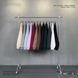 High Quality 430g <b>Circle</b> Hoodie Men Women Oversized Print T-Shirt Street Style Brand Wholesale Fashion for Autumn - Product Image 6