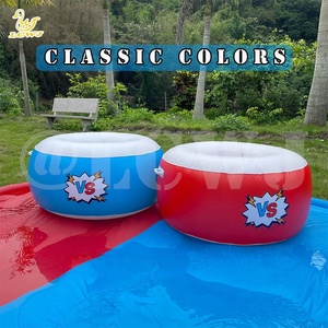 LC 120 "Grandes boules gonflables 2 en 1 de sumo pour adultes avec coussin anti-éclaboussures pour enfants pour l'extérieur - Product Image 6
