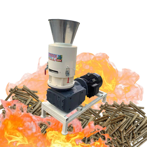 Machine à granulés de coque de noix de coco, de paille de blé et de bois à entraînement par rouleaux de 7,5 kW en vente - Product Image 2