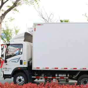 Voiture réfrigérée HOWO aliments surgelés longue distance chaîne du froid véhicule de transport puissance est forte et économe en énergie - Product Image 2