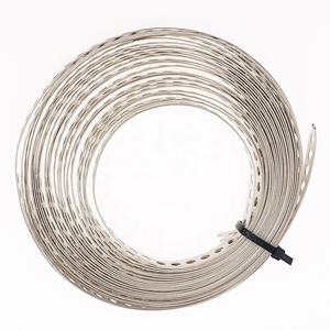 <span class=keywords><strong>Bande</strong></span> <span class=keywords><strong>de</strong></span> fixation en acier PVC blanc <span class=keywords><strong>perforée</strong></span> à 7 mm, à trous multiples, pour système CVC, 30 m - Product Image 2