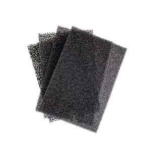 Matériau de filtre à air personnalisé <span class=keywords><strong>Compresseur</strong></span> d'air réticulé 5mm-100mm Mousse filtrante Éponge filtrante à cellules ouvertes en carbone actif - Product Image 1