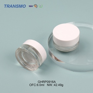 5g <b>Glass</b> Butter Lip Scrub <b>Jar</b> with Cream Lip Sleeping Mask for Skin Care Lotion Blush-Cosmetic Use - Product Image 1