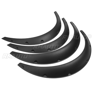 4x Extensiones Flexibles Universales para Guardabarros de Coche, Anchas, para BMW F32 F33 F36 E90 E92 E93, para BENZ W205 W204 W203 - Product Image 2