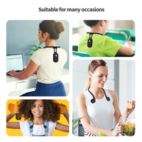 Correcteur de posture intelligent en silicone, portable et réglable, pour la correction et le suivi de la posture dorsale des adultes et des enfants