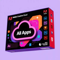 어도비 크리에이티브 클라우드 2026 모든 앱 1개월 구독 팀 버전 ACC PC/Mac 2개 기기 구독 계정 DVD CD