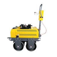 Compacteur à rouleaux vibrants hydraulique 20KN à double tambour pour travaux de génie civil – Mini-compacteur de chantier