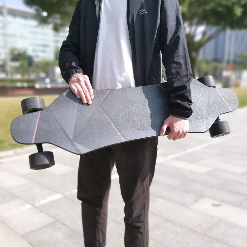 Outdoor sports maple longboard skate board 450w*2 longboard electric skateboards electric longboard