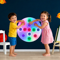 Outil d'apprentissage interactif pour les tout-petits, 3 niveaux dynamiques, fonctions musicales et tactiles, développe les réflexes et la coordination, rechargeable