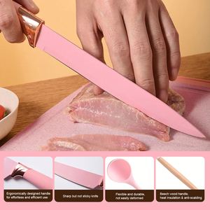 Custom Kitchen Cooking Utensils Set 19-Piece Silicone Kitchen Utensil Set With Wooden Handle and Cuttings <b>Board</b> Storage Bucket - Product Image 3