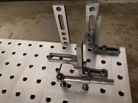Table de soudage 3d série D28 & D16 utilisée pour la fabrication de cadres de motos, de fixations et de gabarits en chine