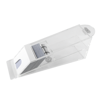 Porte-cartes professionnel transparent YH Custom Design pour croupier de casino