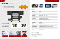 Imprimante UV DTF Rouleau-à-Rouleau Qinyu Originale Nouvelle Personnalisable 600mm Entièrement Automatique 1 An Garantie Impression d'Étiquettes Épaisses Effet Cristal Doré