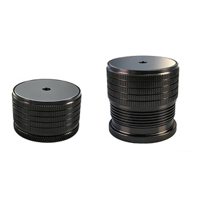 <b>Adjustable</b> Non-Slip Aluminum Furniture Heightening Pad Universal <b>Table</b> Leg Protection Pad Self-Adhesive Gold - Product Image 1