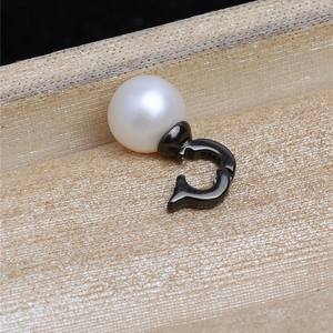 Pendentif en argent S925 avec perle, accessoire 5528, boucle universelle, petit support de perle vide, composants et accessoires de bijouterie DIY - Product Image 3