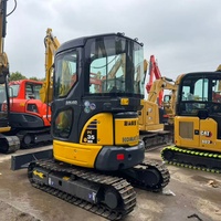 Nouvelle mini-excavatrice hydraulique sur chenilles Komatsu PC35 3.5T d'origine japonaise, disponible pour inspection, avec plusieurs conditions de vente disponibles.