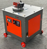 Machine à cintrer les barres d'armature en acier électrique à haute productivité pour la construction Cintreuse de barres en acier électrique avec composant de moteur à noyau