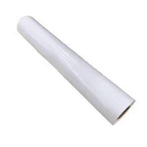 Werks lieferant PVC Selbst klebende weiße Kleber aufkleber Glänzendes mattes PVC-Vinyl-Werbe material