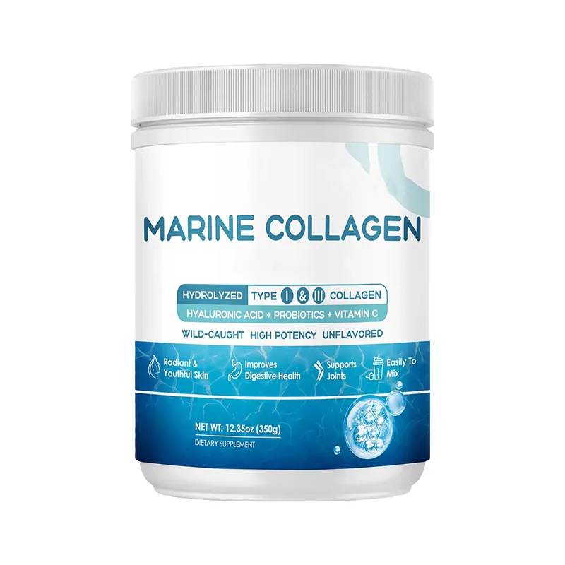 Wholesale Beauty Products Hydrolyzed Fish marine Collagen Collagen Protein Drink Powder Collagen Peptide