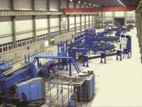 Línea de Producción de Vigas en H Soldadas con Motor Marca Wanxin, 1 Año de Garantía
