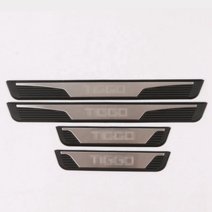 WZXD New Arrival Car Sliver Titanium <b>Door</b> Sill Guards <b>Door</b> Sill <b>Plate</b> Exterior Accessories for Chery Tiggo 8 - Product Image 2