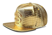 Grosir kustom kulit PU 6 Panel Snapback dapat disesuaikan olahraga topi antik keren topi Hip Hop Gorras untuk pria dan wanita