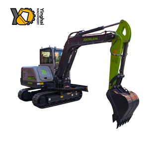 Mini-excavatrice sur chenilles haute performance Zoomlion ZE60G ZE75G 6 tonnes, matériel de terrassement, en stock, vente directe d'usine. - Product Image 1