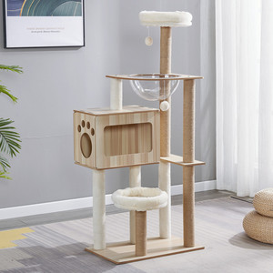 Estructura de escalada para gatos personalizada, juguete para mascotas, fábrica de origen de estructuras de escalada para gatos - Product Image 1