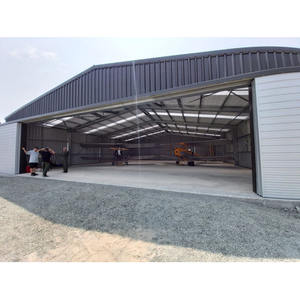 <span class=keywords><strong>Hangar</strong></span> d'avion en acier préfabriqué industriel économique, structure métallique sur mesure, gain de place - Product Image 6