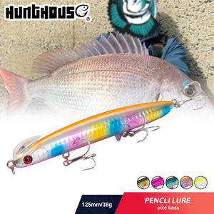 Señuelo de Pesca Hunthouse de 125 mm y 38 g, Señuelo de Hundimiento de Largo Alcance, Señuelo Artificial de Lanzamiento Ultra Largo, Señuelo Duro, Wobblers - Product Image 1
