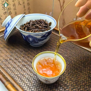 Thé noir d'<span class=keywords><strong>arbre</strong></span> ancien du Yunnan, thé noir Pu-erh séché au soleil, parfum doux et charmant, entier - Product Image 4