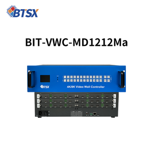 ตัวเชื่อมต่อเมทริกซ์ 4K60 แบบควบคุมได้ รองรับหลายฉาก 12 โหมดที่ตั้งค่าไว้ล่วงหน้า ความละเอียด 3840X2160P30 ปรับแต่งความละเอียดได้ โปรเซสเซอร์วิดีโอวอลล์เชิงพาณิชย์ BIT-VWC - Product Image 3