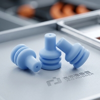 Bouchons d'étanchéité 184139-1 pour connecteurs automobiles TE, joint en caoutchouc silicone, étanchéité IP67
