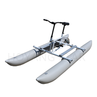 2025 nouveau bateau à pédales de vélos d'eau de ponton gonflable en vente facile à démonter et à installer