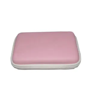 Fabricantes chinos Nuevo diseño Personalizado Rosa EVA Caja de herramientas de viaje Embalaje duro impermeable para bolsas y estuches de propósito especial