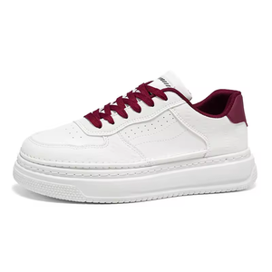 Chaussures décontractées légères en cuir de haute qualité pour hommes et femmes, style plateforme, vente en gros d'usine, chaussures de marche décontractées robustes - Product Image 5
